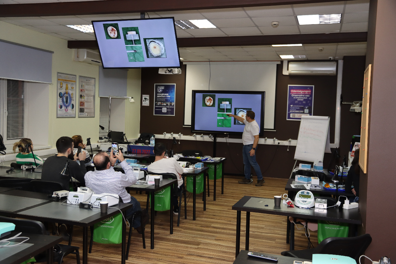 Прямые композитные виниры. Полный алгоритм и немного больше