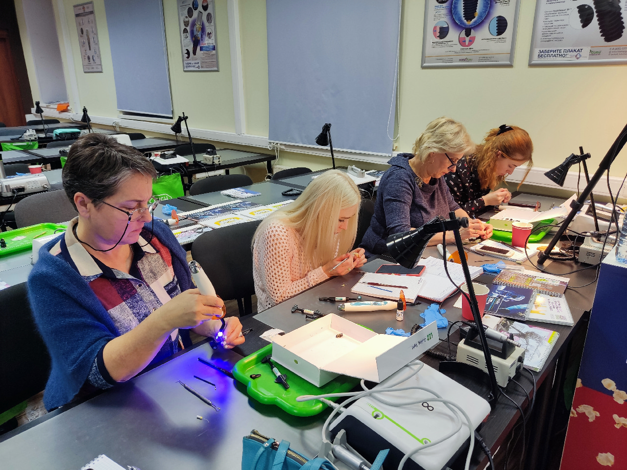 Прямые методы реставраций жевательной группы зубов