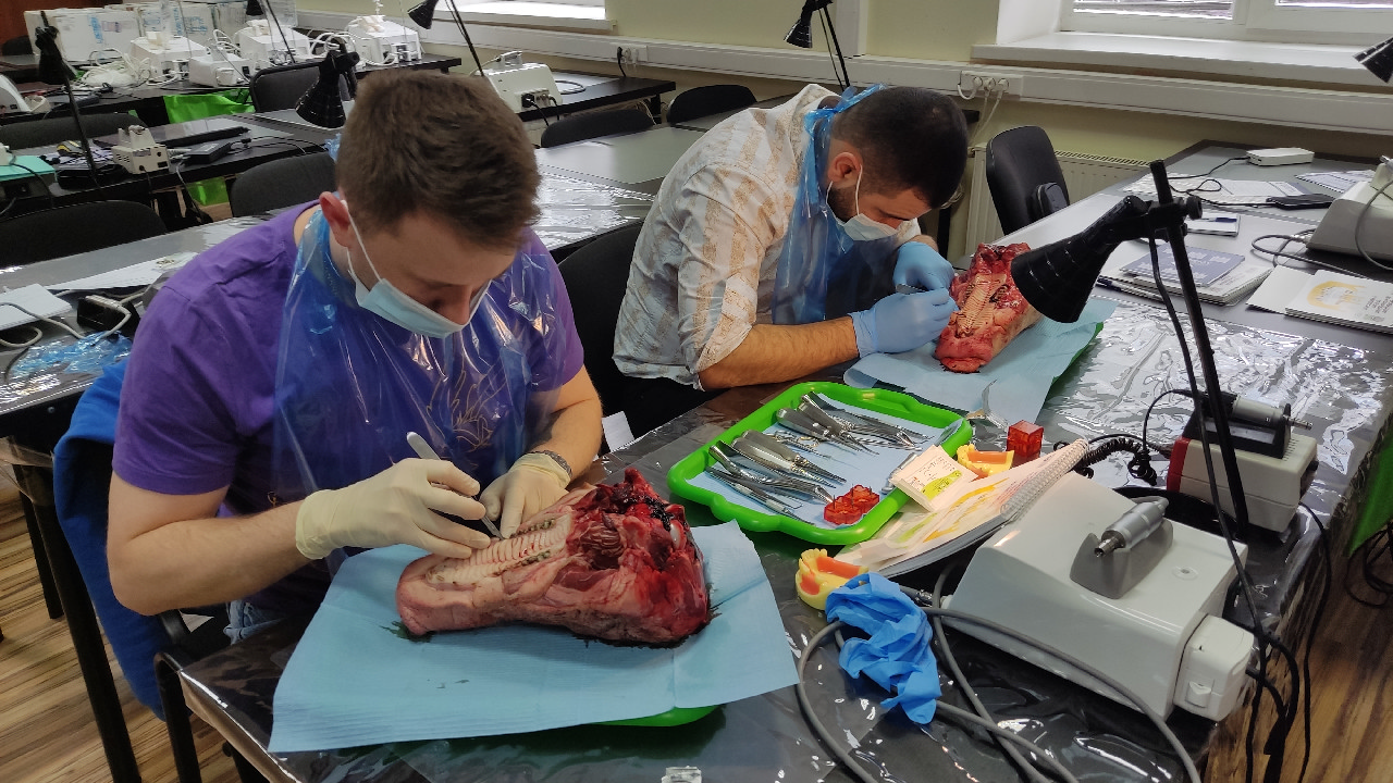 Атравматичное удаление зубов и методики наложения швов