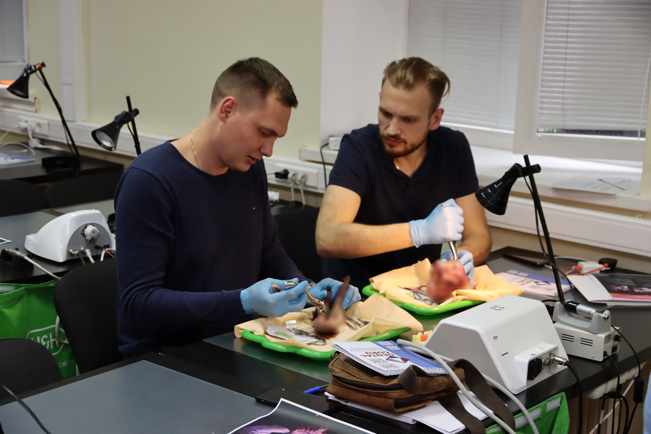 Атравматичное удаление зубов и методики наложения швов