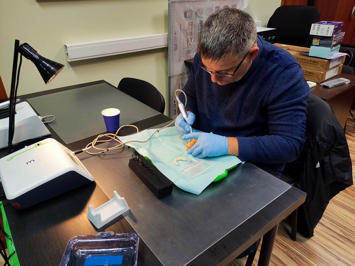 Продвинутый курс R2Gate+ExoCAD+3Shape: Практика на беззубой челюсти