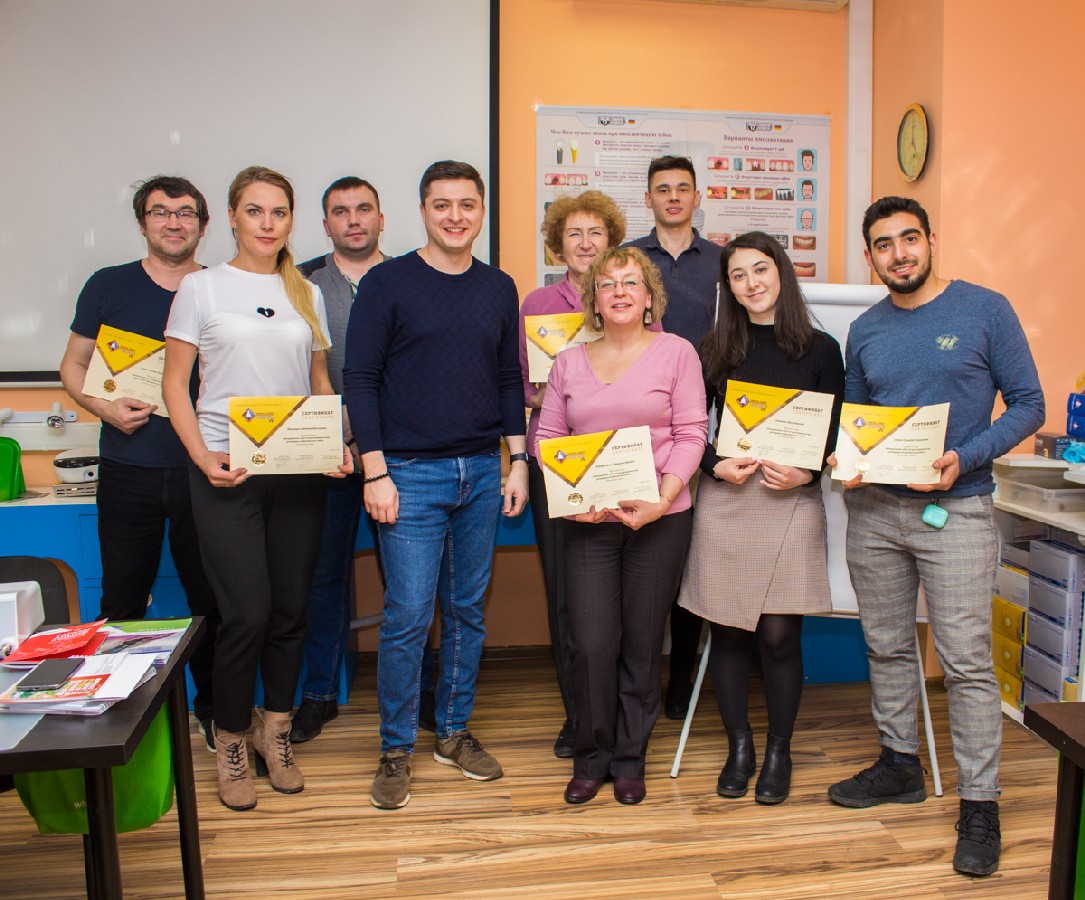 Препарирование зубов под цельнокерамические реставрации во фронтальном отделе, 26 февраля 2020г.