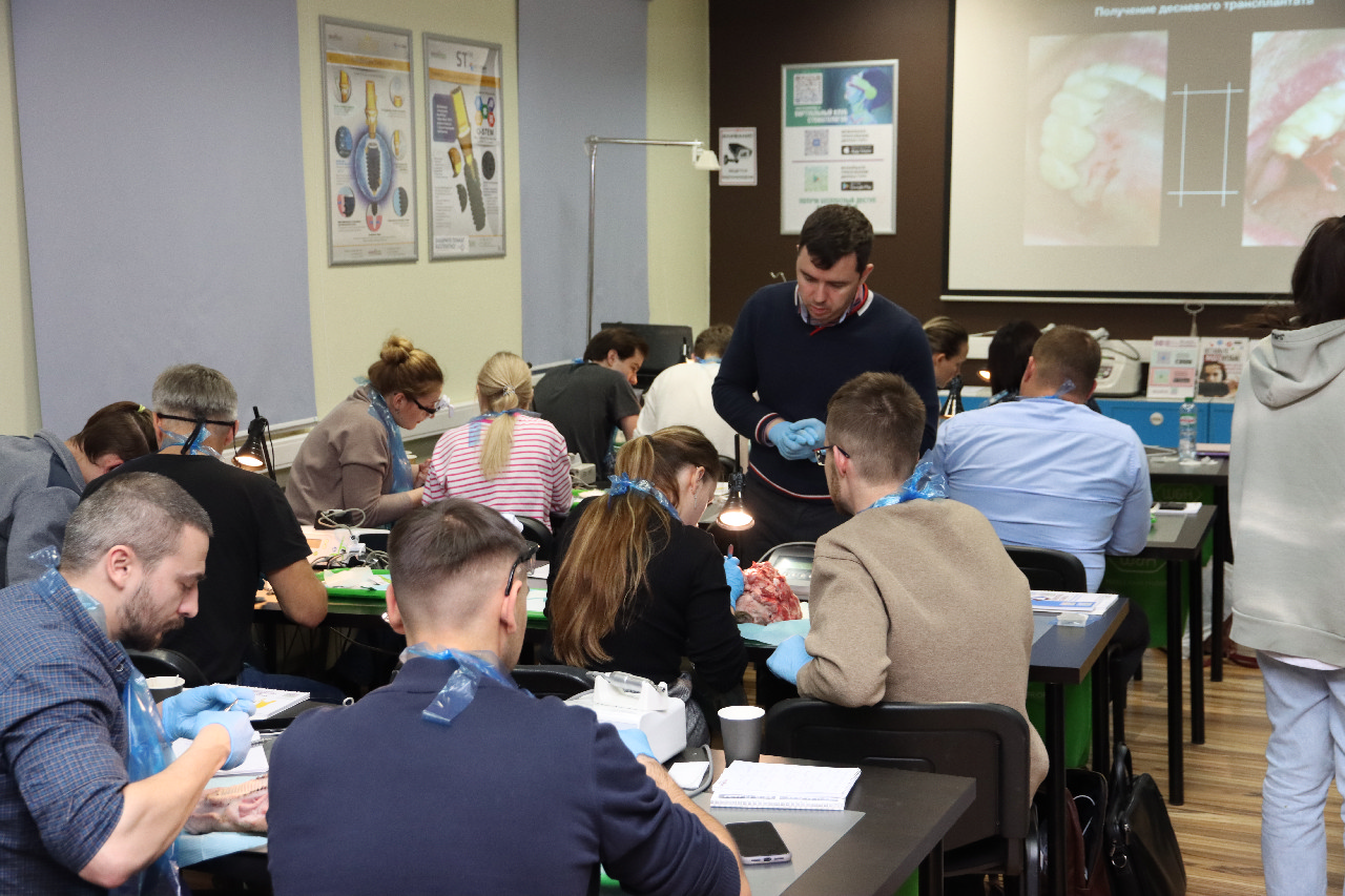 Пластика мягких тканей вокруг имплантатов. Морфологический подход