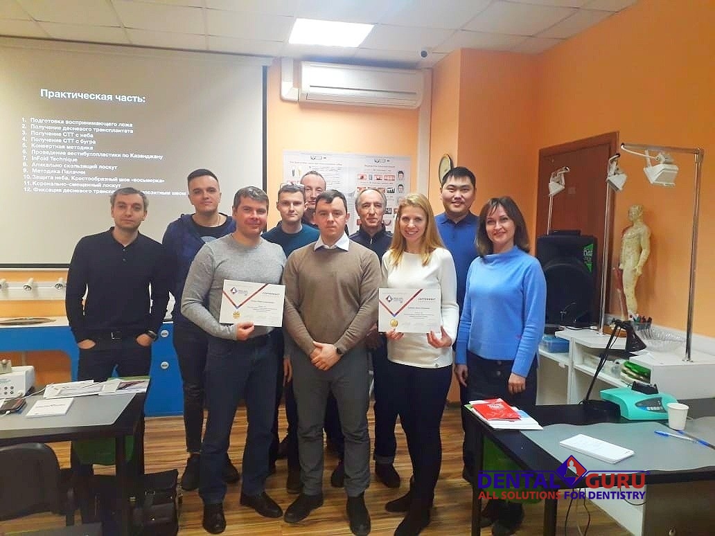 5-6 декабря 2019: уникальный курс Виталия Панцулаи "Пластика мягких тканей вокруг имплантатов. Морфологический подход" в Учебном Центре Дентал Гуру