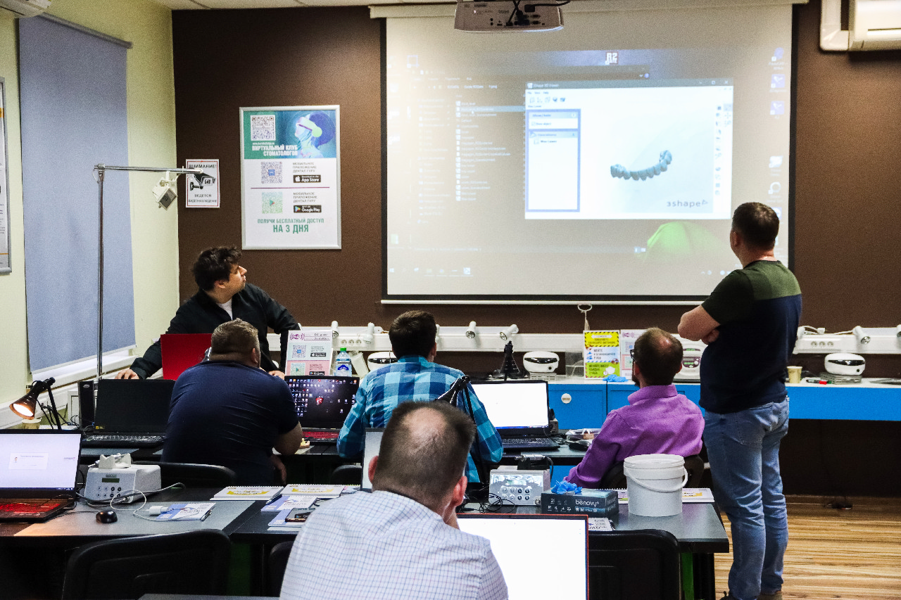 Продвинутый курс R2Gate+ExoCAD. Практика на беззубой челюсти