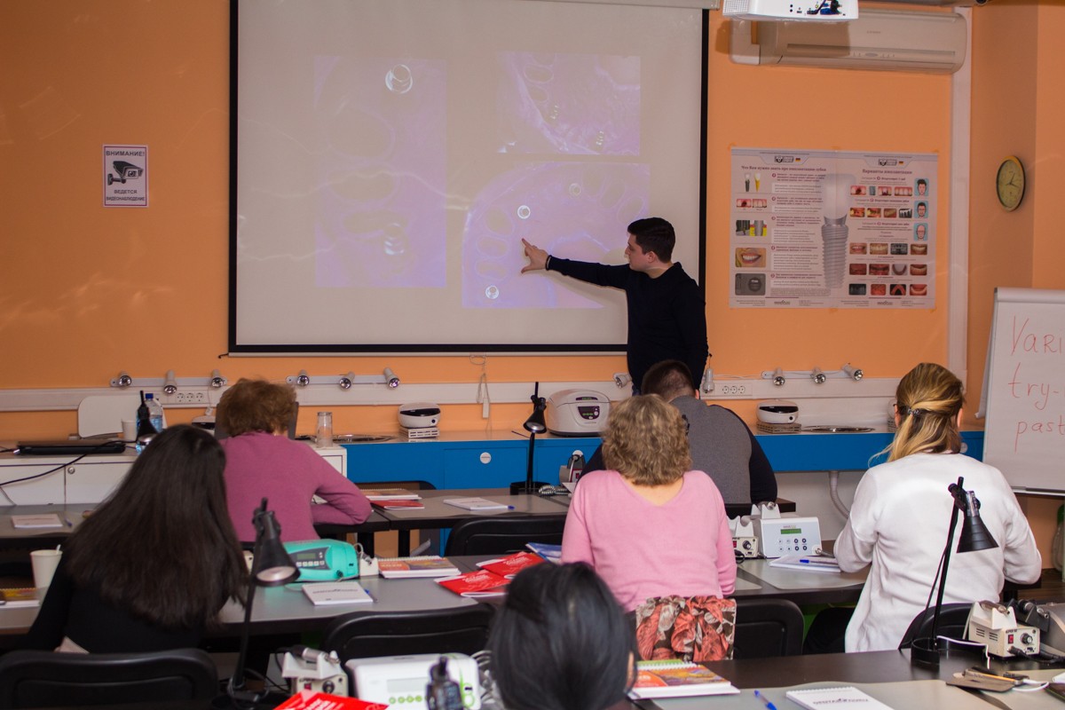 Препарирование зубов под цельнокерамические реставрации во фронтальном отделе, 26 февраля 2020г.