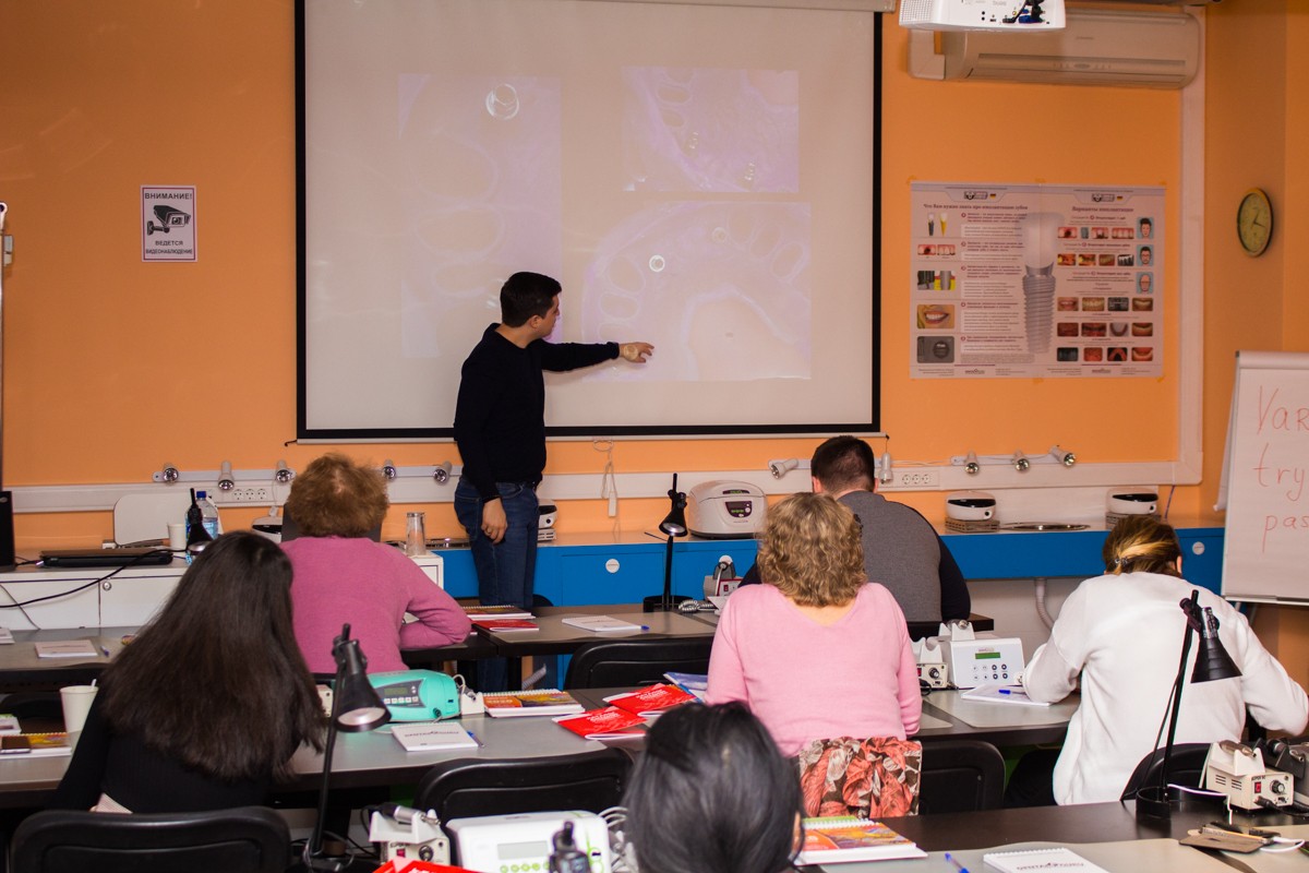 Препарирование зубов под цельнокерамические реставрации во фронтальном отделе, 26 февраля 2020г.