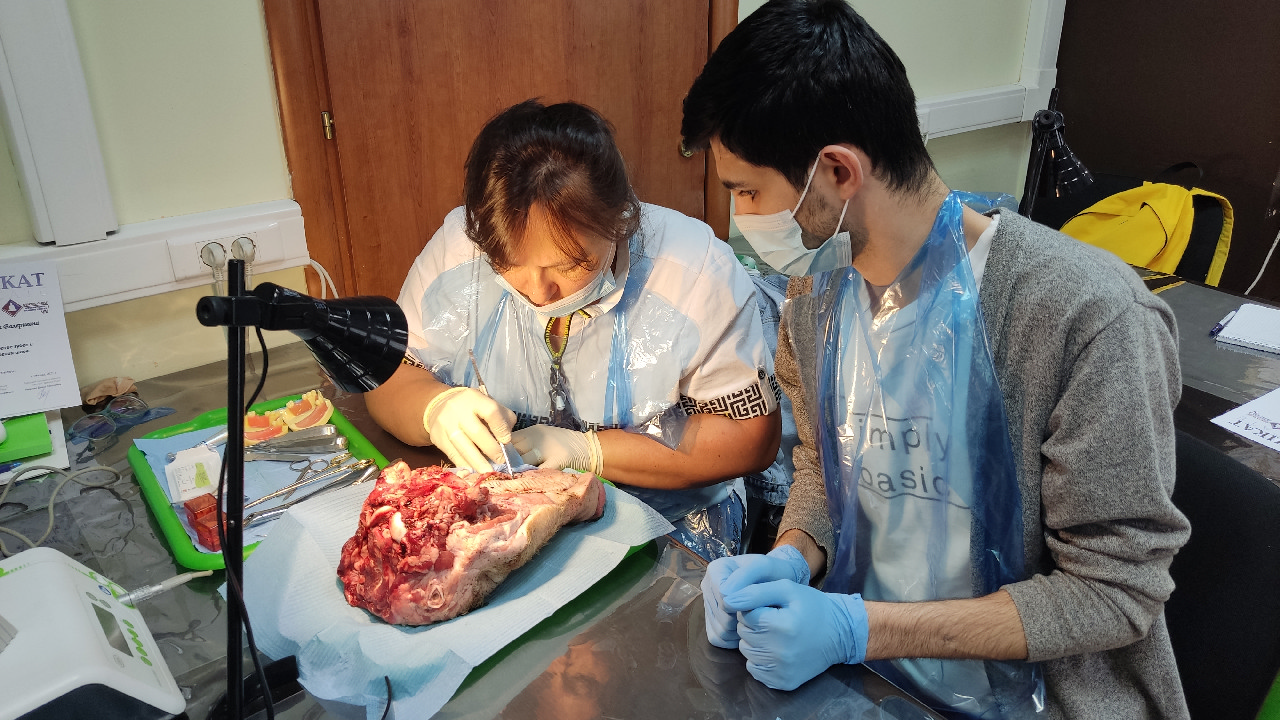 Атравматичное удаление зубов и методики наложения швов